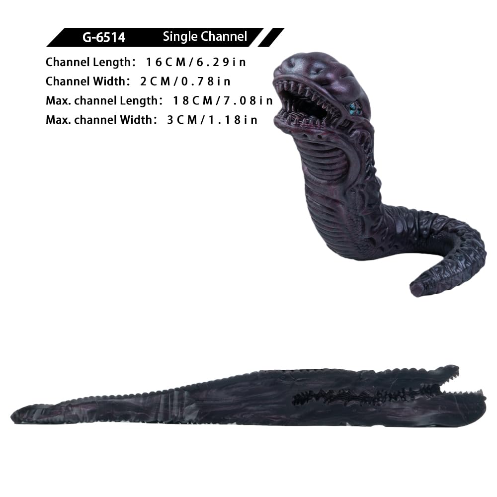 Realistische Masturbatoren Alien Tier Masturbator Taschenmuschi Silikon Masturbator Cup Monster mit Animal Vagina Analtunnel Pocket Pussy SM Fantasy Sex Spielzeug für die Männer Taschen Muschi (B)