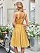 Belle Poque Vintage Dress for Women Midi Swing Fit and Flare Dress 2025 Summer Yellow Floral Sundress L