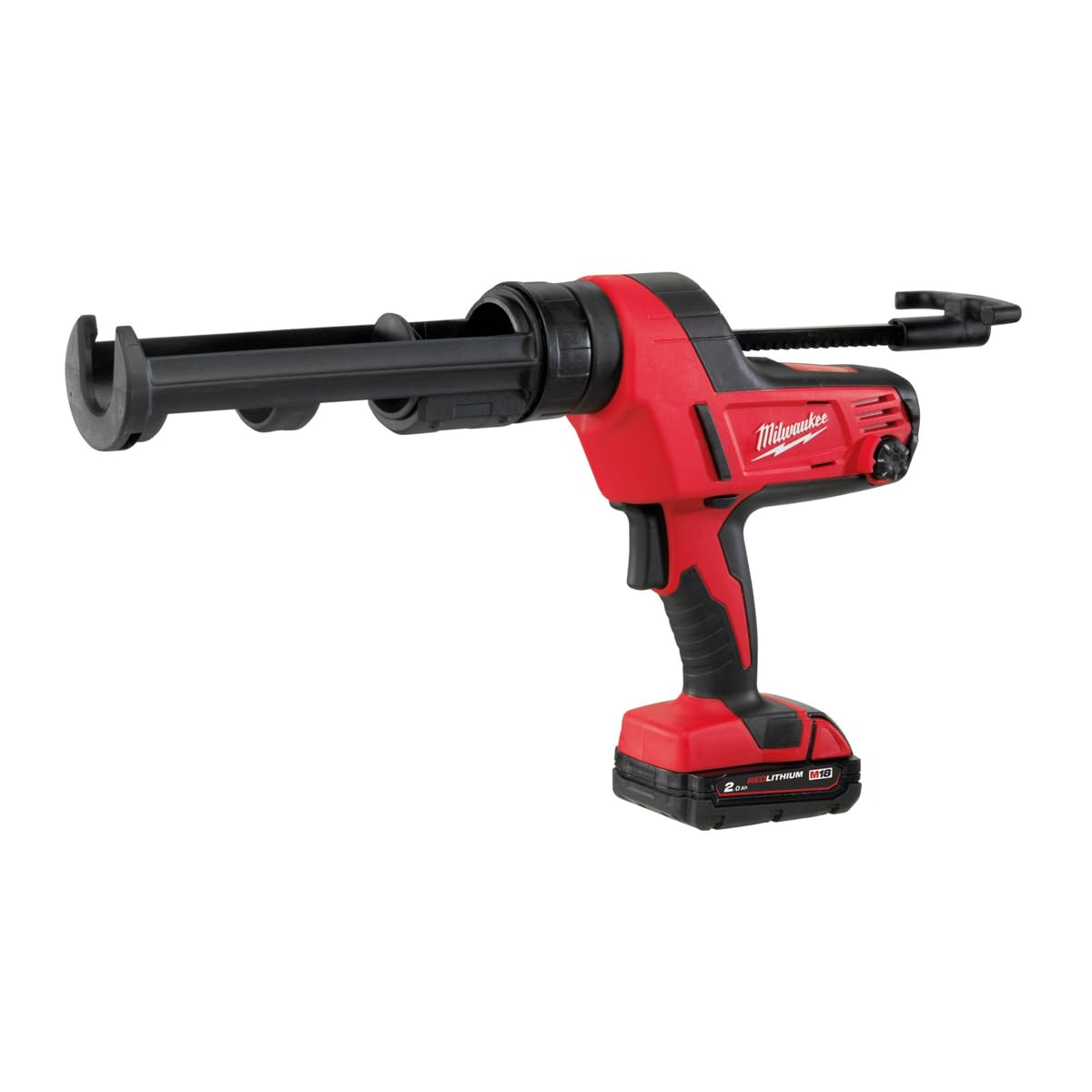 Milwaukee C18 PCG/310C-201B M18 - Pistola per silicone, 310 ml