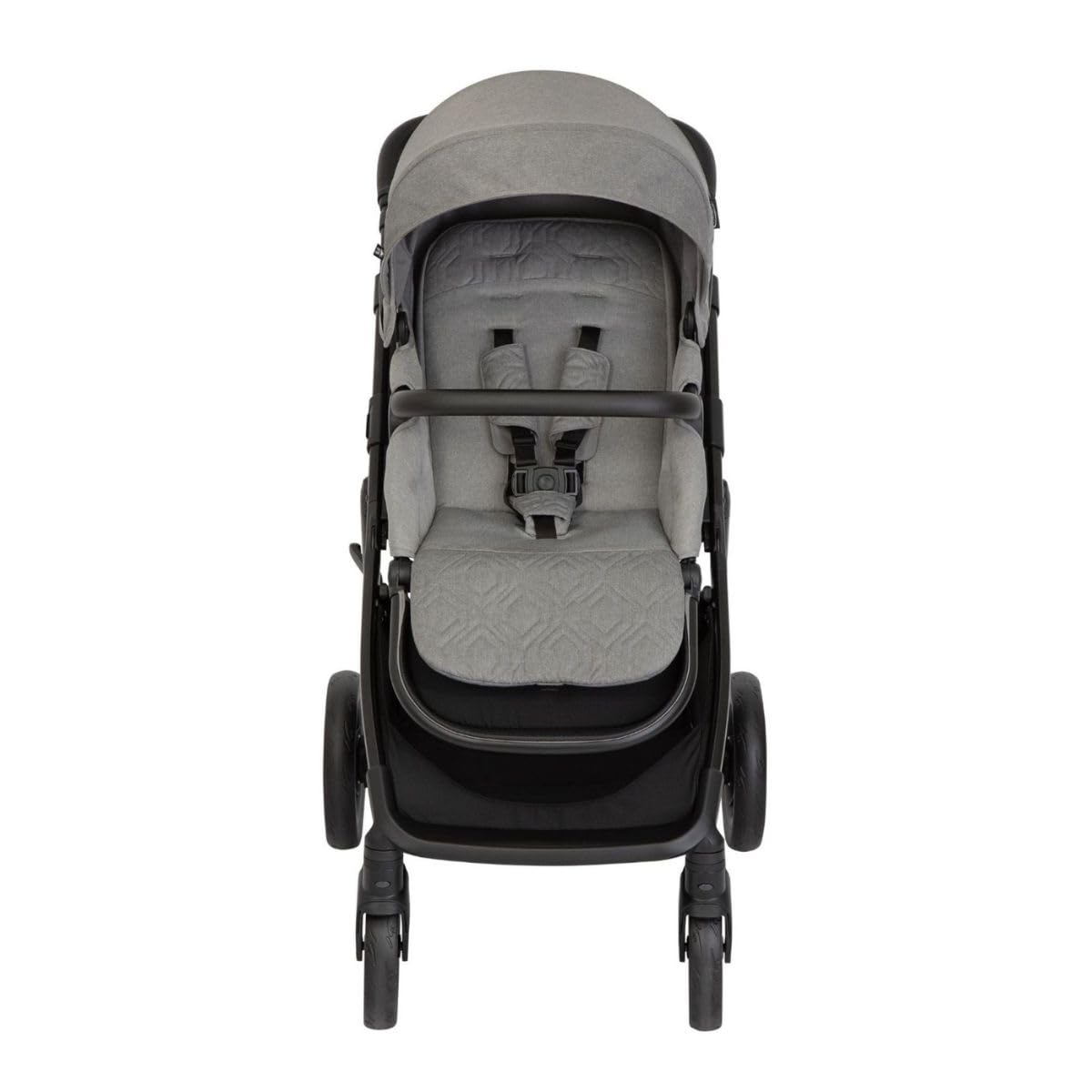 Graco - Near2Me™ DLX Trío Cochecito (nacimiento - 4 años aprox.), silla portabebés (hasta 12 meses), capazo (0-6 meses), color Ash