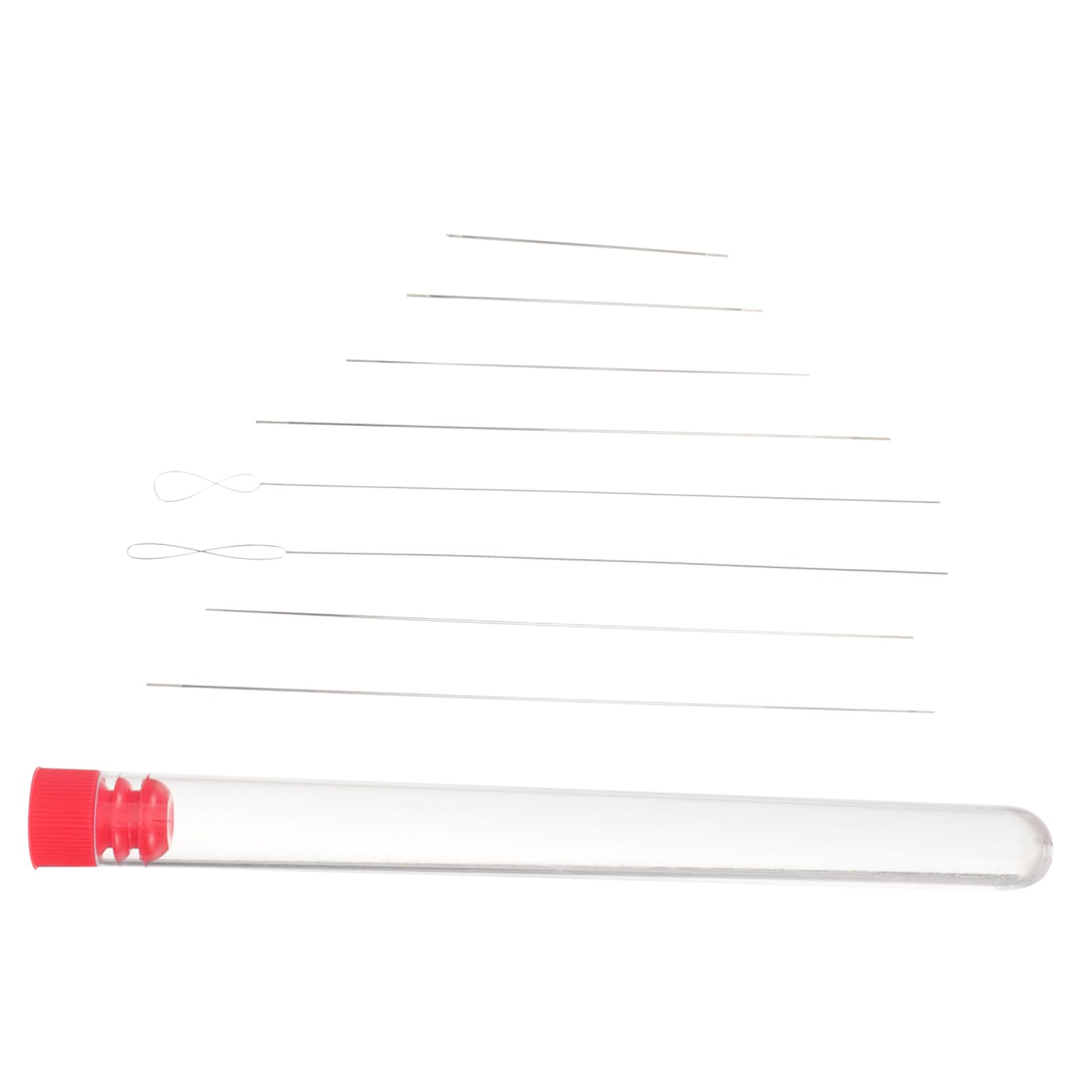 KONTONTY Stitching Needle for Beads Beading Needle Big Eye Bracelet Making Tool DIY Set