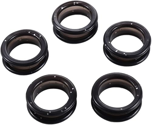 Miniatura 10 de REBABA 5 piezas de tijeras de silicona para dedos agarre para el cuidado del pulgar insertos protectores de dedos para peluquería tijeras de corte