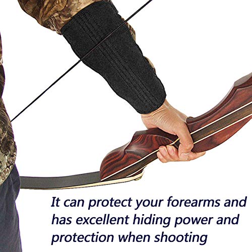 Mural Wall Art Archery Protective Arm Guards,Archery Bracer,Archery Forearm Protector with 3 Adjustable Strap Buckles,Bow Armguard for Hunting/Competitive Archery/Beginner