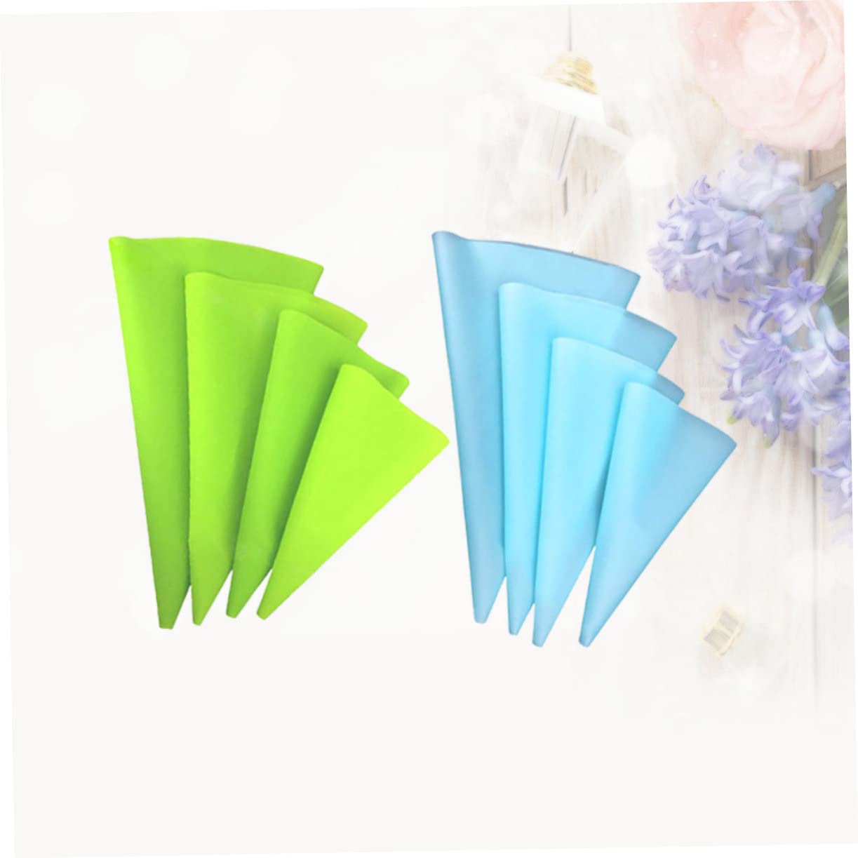 TOPBATHY 3 Sätze Spritzbeutel Verpackung Tortenständer Cupcake Boxen Kuchendekorationsset Taschen Beuteldekorationen Kuchen Charcuterie Container Kuchen Drehteller 8 Stück * 3