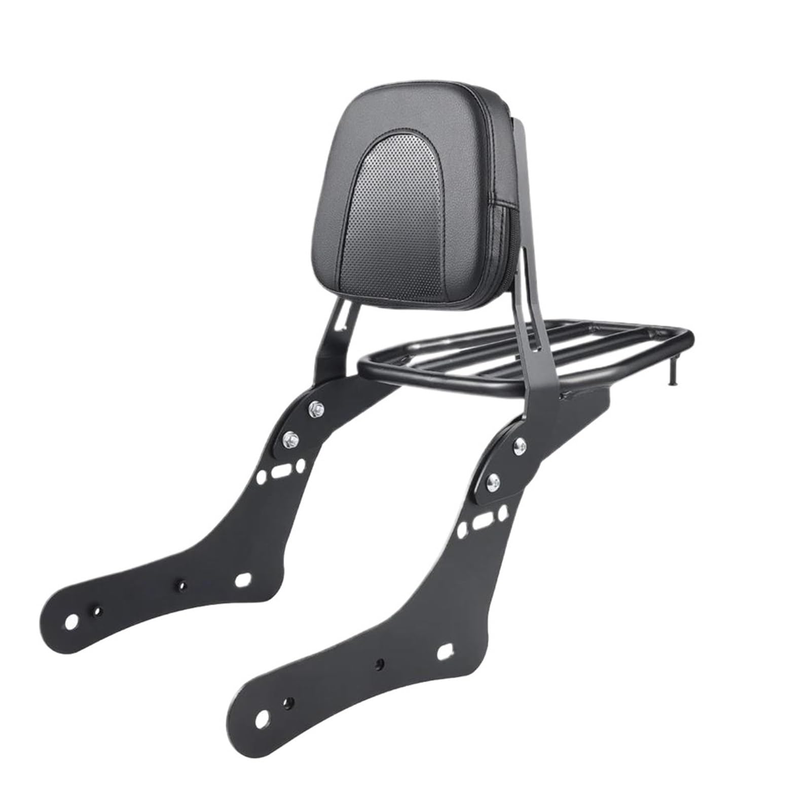 Porte-bagages moto avec sissy bar amovible Kawasaki Vulcan S 650 amortisseur de voyage