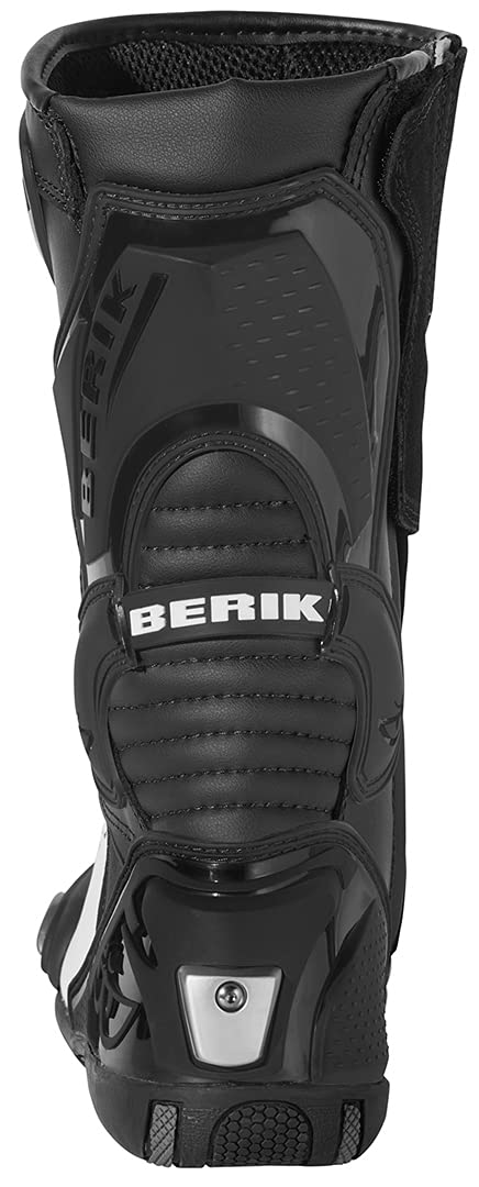 Berik Losail Stivali da moto, nero/bianco, 41