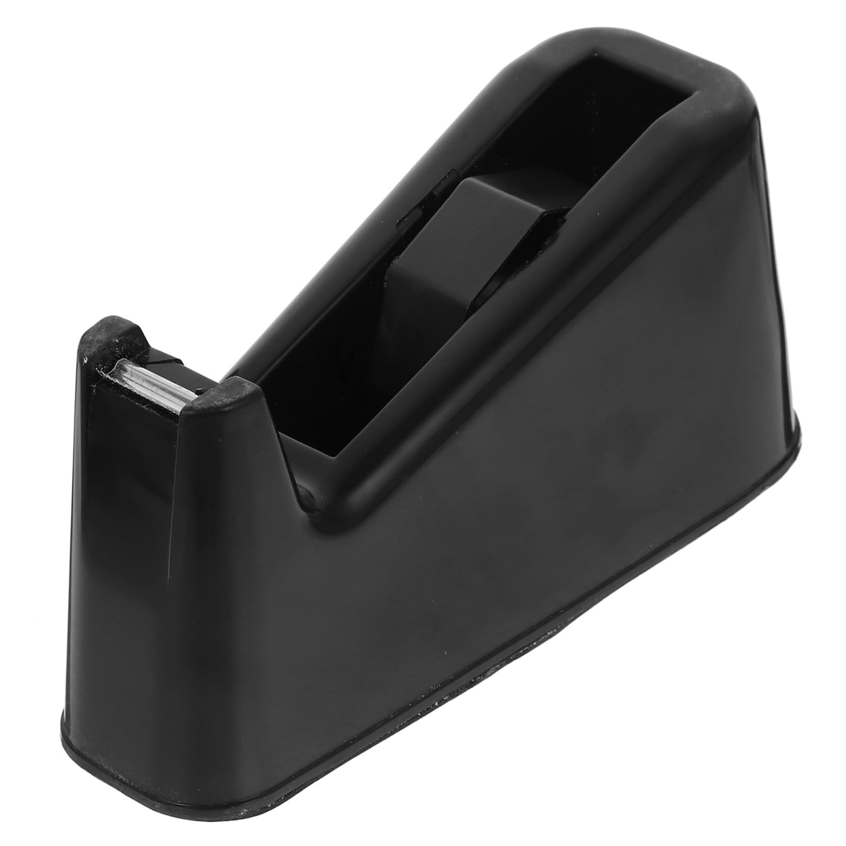 jojofuny 2 Pezzi Dispenser per Nastro Adesivo Portatile Base Antiscivolo Lama Affilata Erogazione Facile per Ufficio Casa Taglierina Compatta in Abs Acciaio Inossidabile