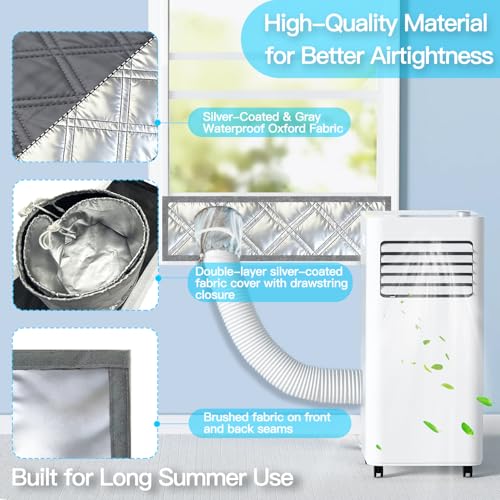 portable dual hose air conditioner Kit product image