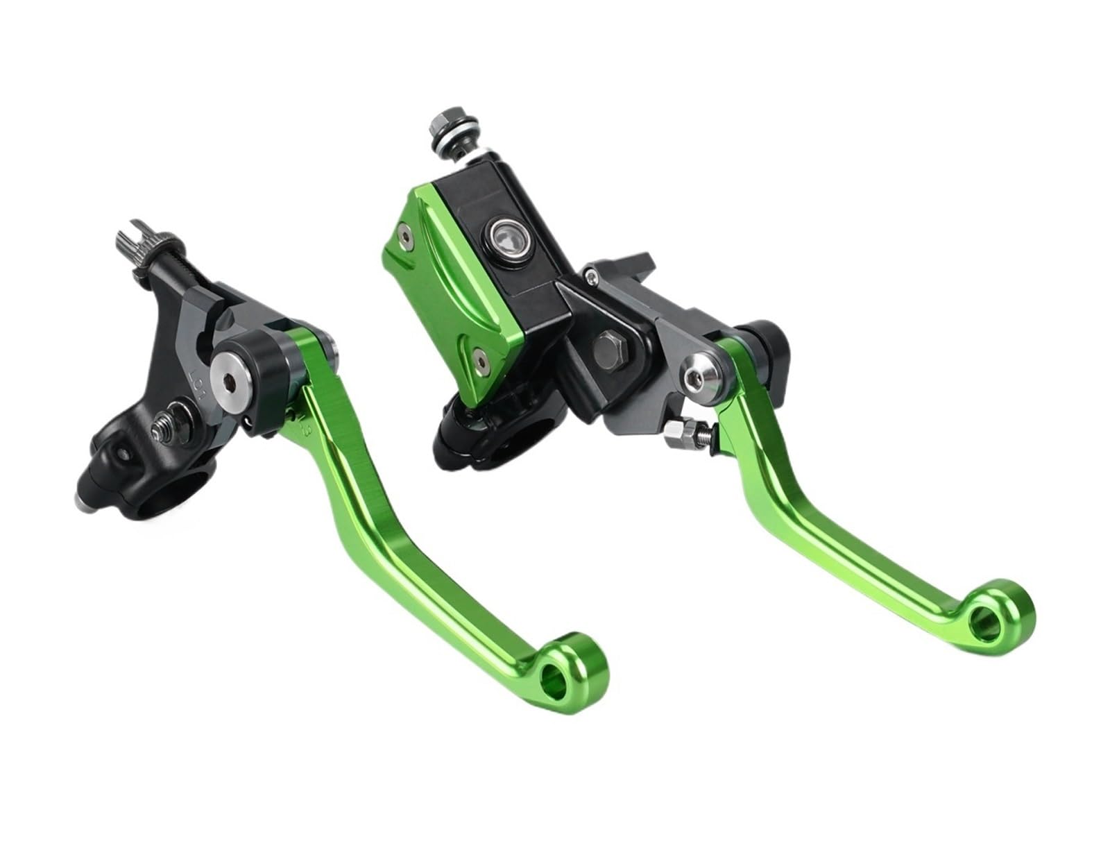 Ywqjiopm Green Motorcycle Brake Clutch Lever For Rm125 Rm250 Rmz250 Rmz450 Drz400s Drz400sm 7/8" 22Mm Motorcycle Brake Clutch Levers Master Cylinder Reservoir Cap