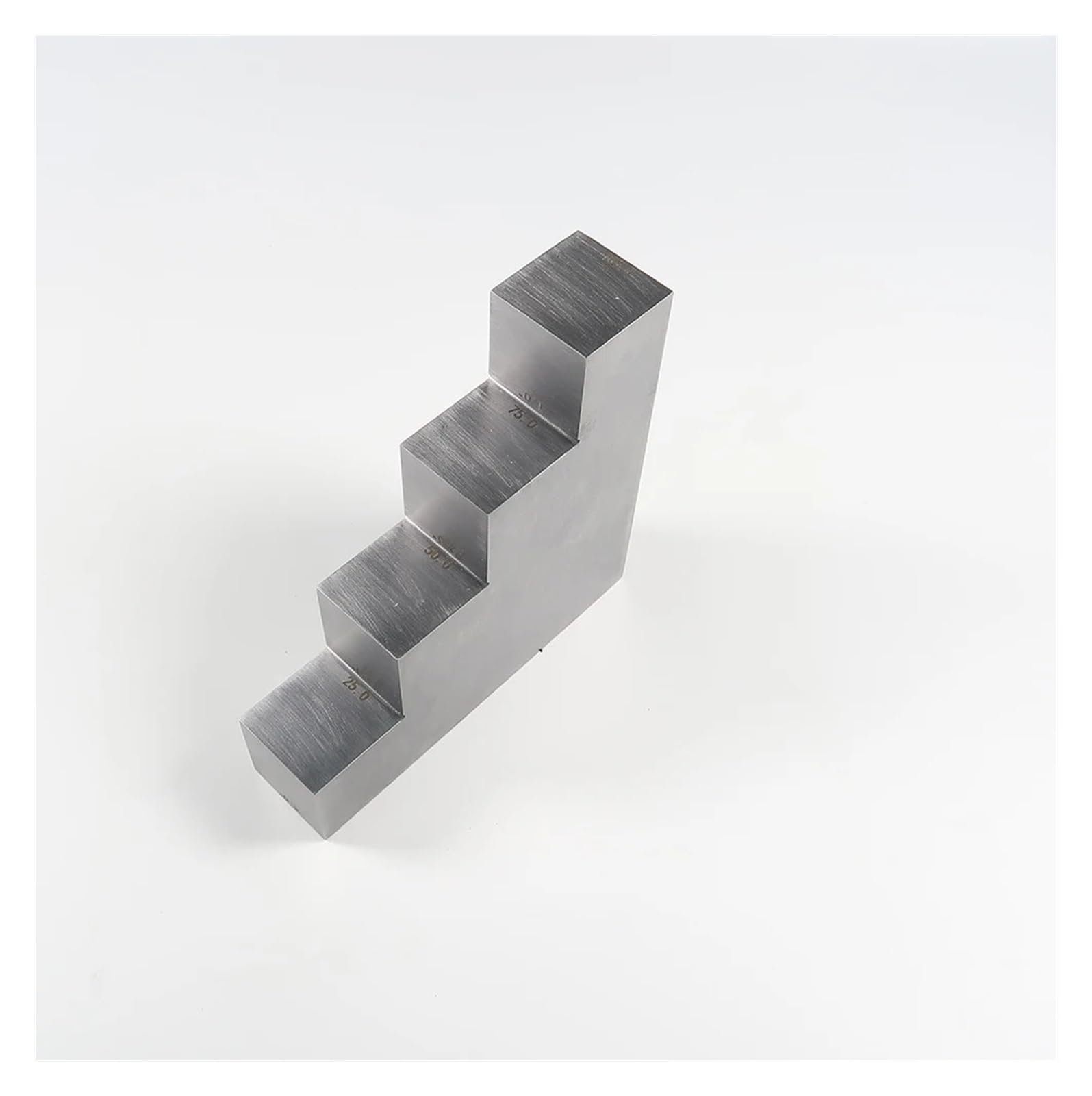 Bloques patrón de espesor para calibración en 4 pasos (25 a 100 mm)