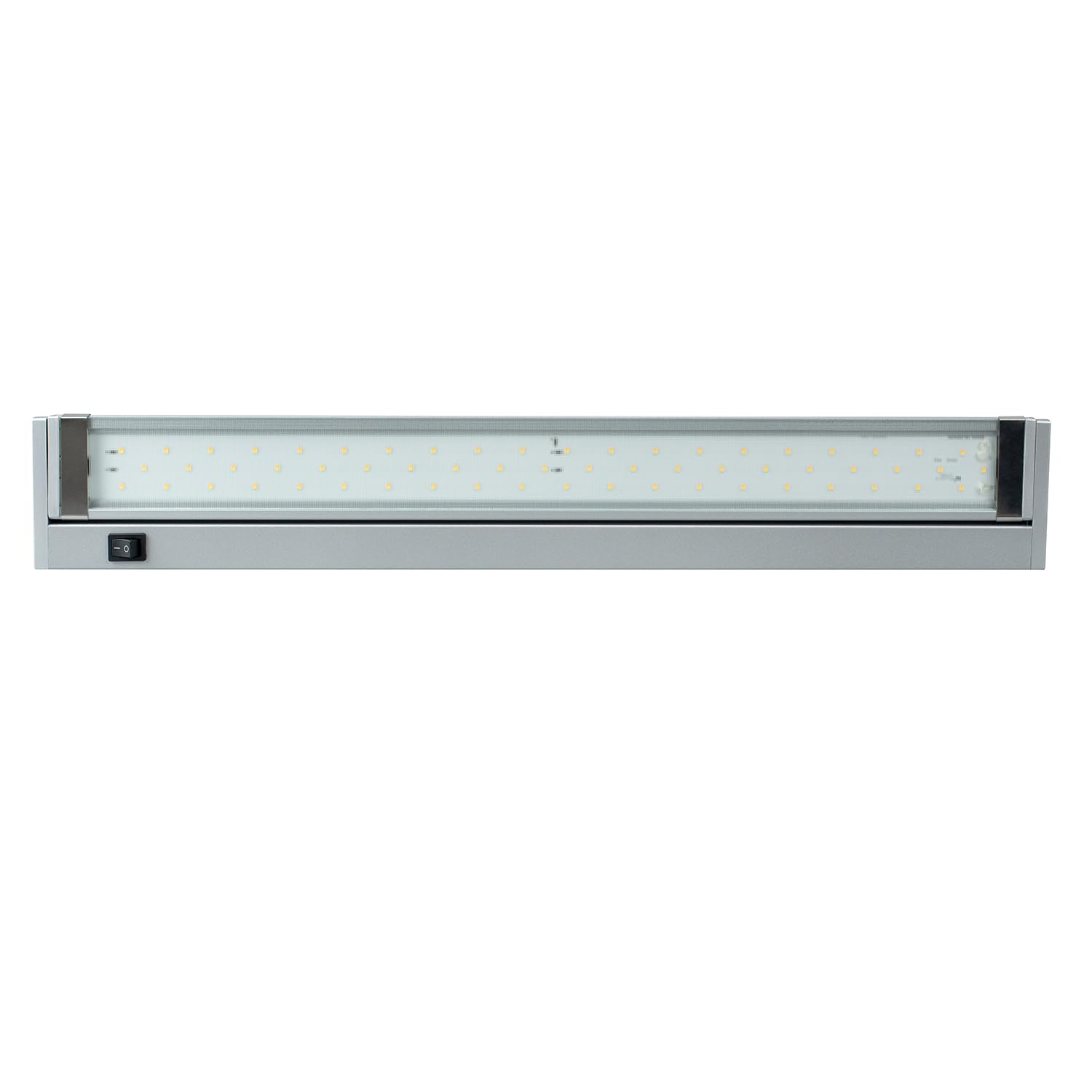 Rolux LED Unterbauleuchte 15W CCT 3000K~6500K Anbauleuchte Aluminium, 15 watts, silber, 91,3 x 8,5 x 3,5 cm