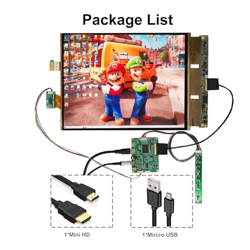 Image of wisecoco OLED Flexible Display 13.3 Inch Amoled On-Cell Capacitive Touchscreen 2K 2048x1536 IPS Bendable Flexible Screen Display