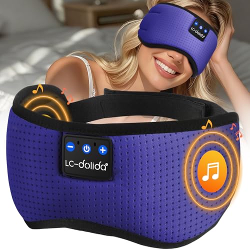 Casque de sommeil Bluetooth LC-dolida contre la lumière et les ronflements