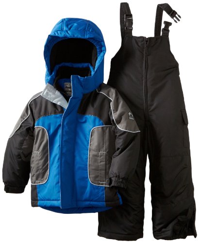 Image of Rothschild Little Boys' Curved Panel Snowsuit