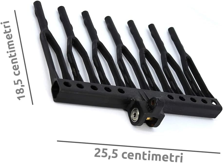 Pettine di Ricambio per Scuotitore Elettrico – Alta Performance per Raccoglitore Olive e Scuotiolive, Raccolta Olive Veloce e Senza Sforzo