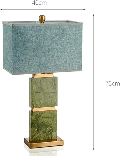 Miniatura 2 de LIRUXUN - Lámpara de mesa china simple americana lámpara de mesita de noche para sala de estar modelo de habitación lámpara de mesa para dormitorio