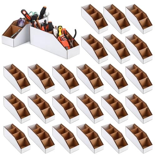 Fuyoooo 30-Pack Cardboard Bins