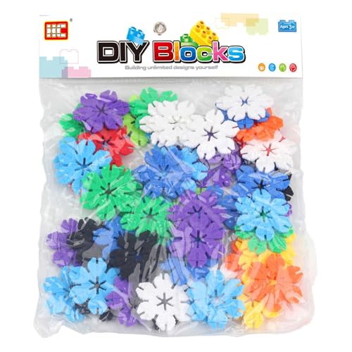 Lot de 56 fleurs de construction.