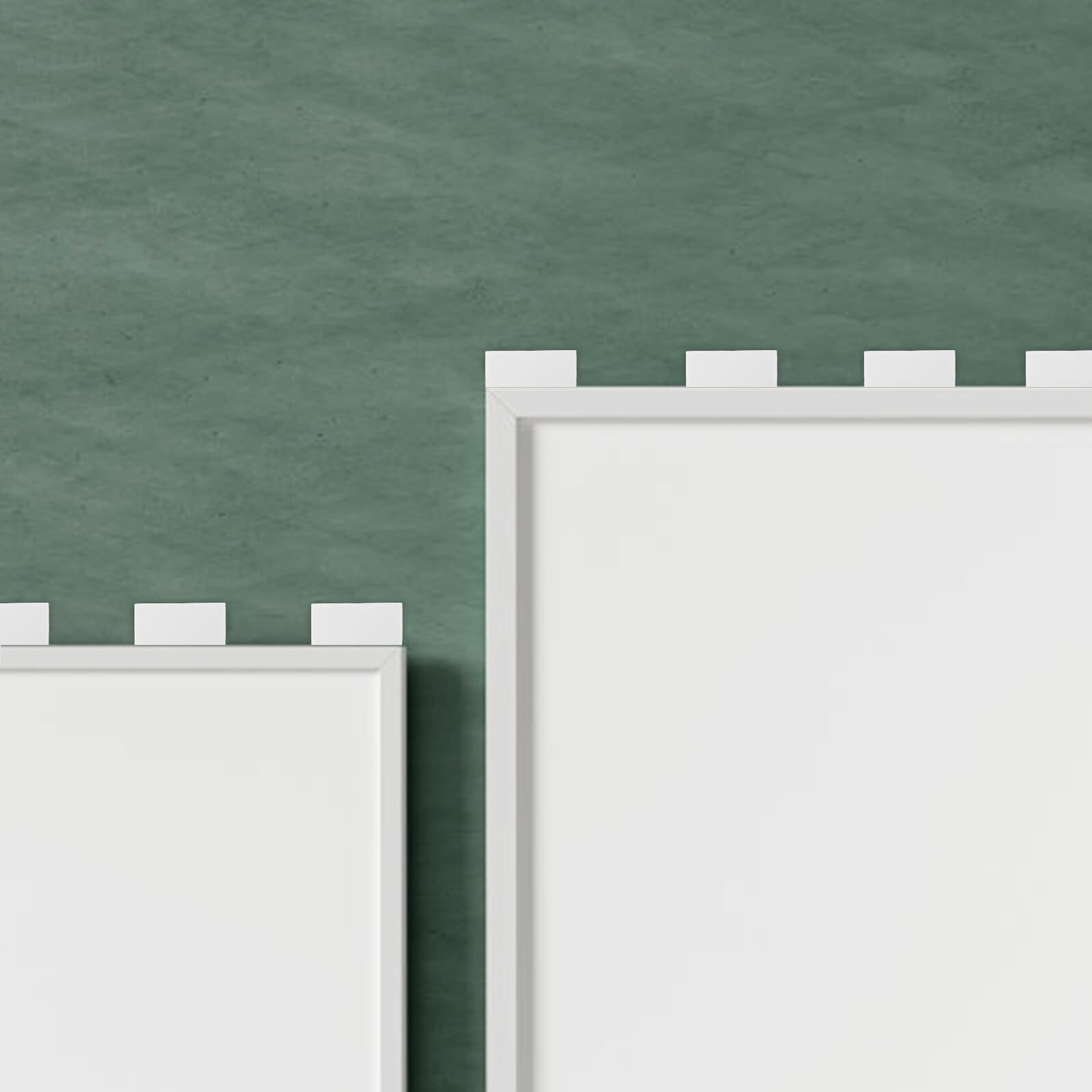 1000 Stück Doppelseitiges Schaumstoffband Weiß mit Starker Haftung und Geräuschisolierung für Glas und Kunststoff für Scrapbooking und Bürodekoration
