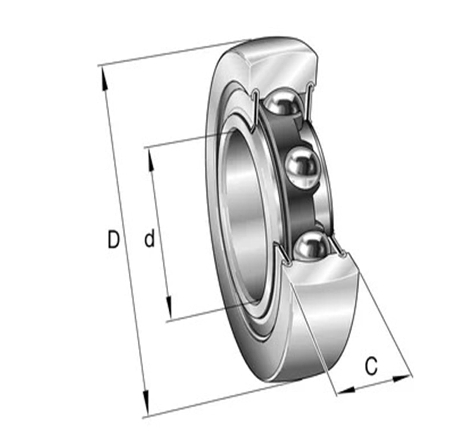 1 Pieza LR6000-2RS 10x28x8 LR6000 LR6000NPPU LR6000-2RSR Rodamiento de Bolas Rodamiento de Rodillos Tipo