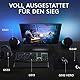Logitech G513 mechanische Gaming-Tastatur, GX Brown Taktile Switches, RGB-Beleuchtung, USB-Durchschleife, Handballenauflage mit Memory Foam, Aluminium-Gehäuse, Deutsches QWERTZ-Layout - Carbon/Schwarz