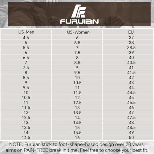 Furuian Steel Toe Boots for Men Women Comfortable Lightweight Work Boots for Men Slip Resistant High Top Steel Toe Safety Shoes Puncture Proof Indestructible Construction Shoes 6