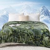 inhand Kühldecke 150x200cm–Selbstkühlende Sommerdecke,Kühldecken zum Schlafen,leichte dünne Tagesdecke und Bettüberwurf für Mensch & H&, weiche Kuscheldecke für Bett, Sofa und Reisedecke, Aqua grün
