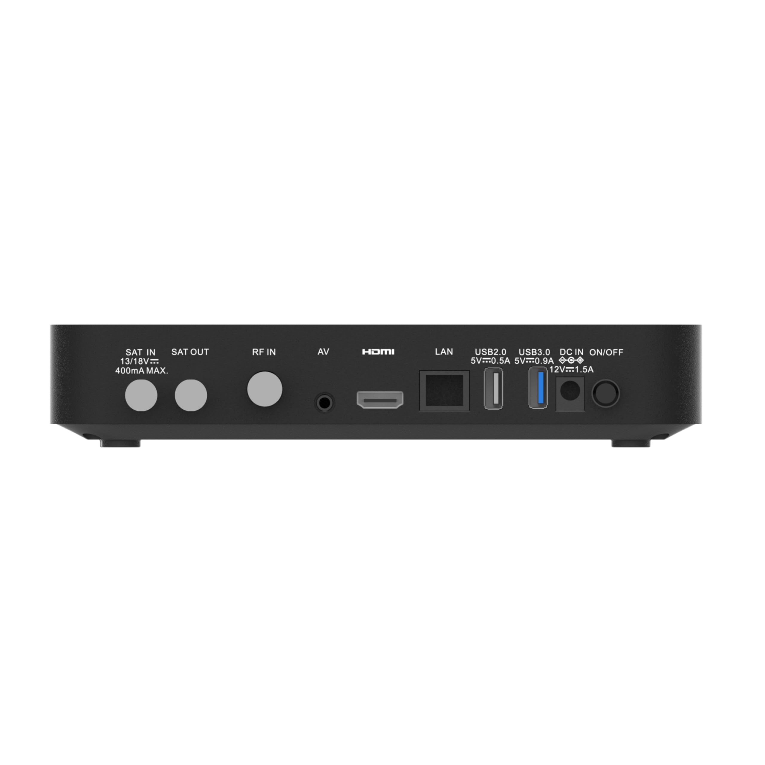 DIGIQUEST AX3_tivùsat | Decodificador Combo 4K tivùsat con triple sintonizador DVB-T2, DVB-S2 HEVC Main 10 (10 bits), Powered by Android TV | Control por voz | Google Cast | Smartcard tivùsat incluida