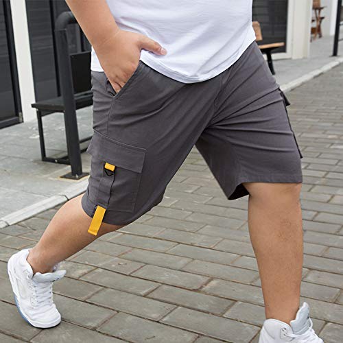 Short cargo d'été décontracté en coton pour homme idéal pour les balades et voyages en vacances