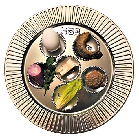 Passover Plastic Seder Plates - 10 pack Cover