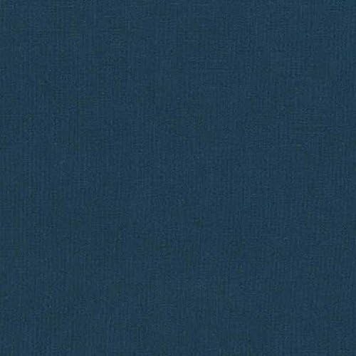 Robert Kaufman telas Essex 55algodón lino y 4544inches Midnight