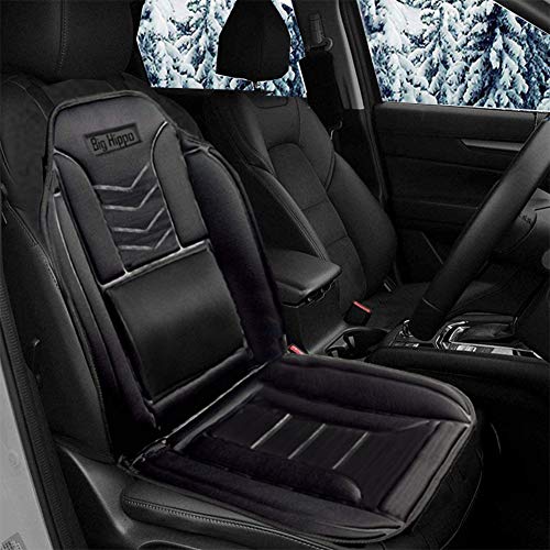 Big Hippo Car Seat Cushion, Car Seat Pad Cover Pain Relief for Auto Driver Seat Office Chair Home Use for All Seasons - Thumbnail 7