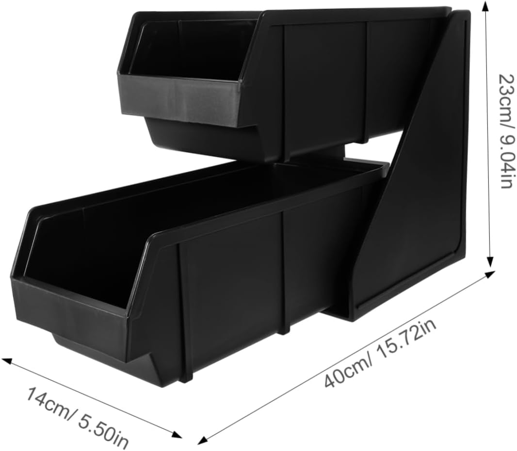 Coffee Corner Station Straw Storage Rack Condiment Holder Bar Organizer