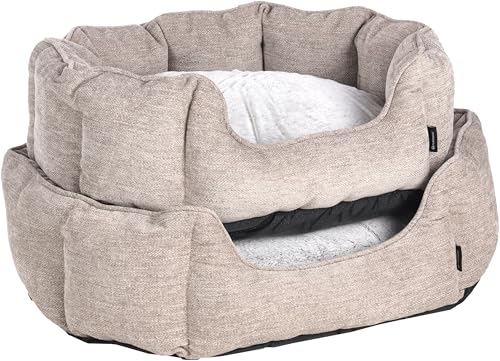 Panier Maylo Octogone Beige lit haut de gamme 63x55x20cm