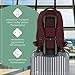 Travelite Handgepäck Rucksack, Laptop Rucksack 15,6 Zoll, BASICS, Daypack, Tagesrucksack mit vielen Fächern, 45 cm, 22 Liter