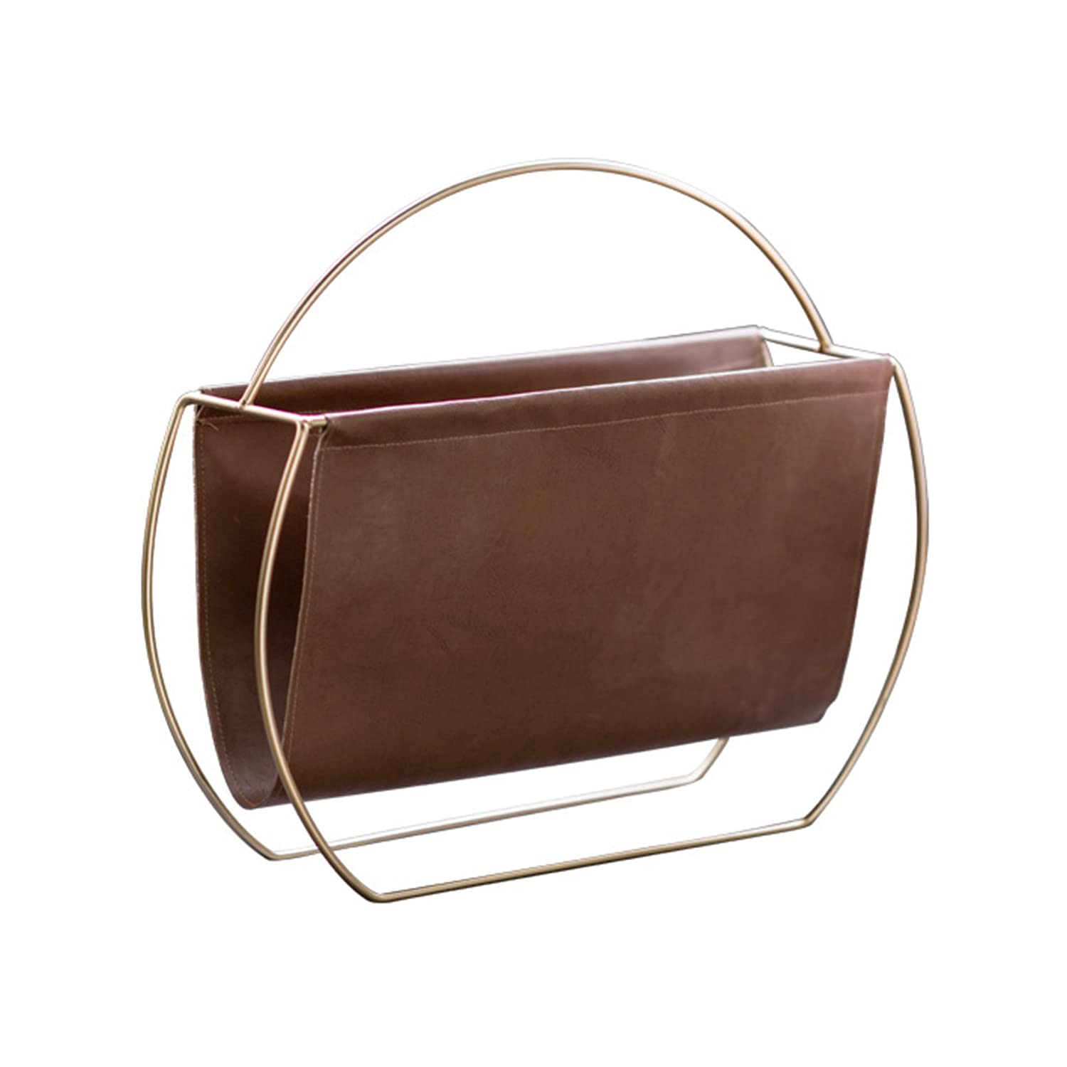 Buy Golden Coated Magazine Storage, Book Shelf, Catalogue, Magazine