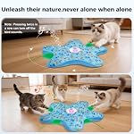 Duckart Interactive Cat Toy - Hide and Seek Automatic Cat Toy with Birdcall, Rechargeable & 3 Speeds, Auto Sleep/Wake Mode Kitten Toys, Safe ABS Material Cat Toys for Bored Indoor Adult Cats - Image 5