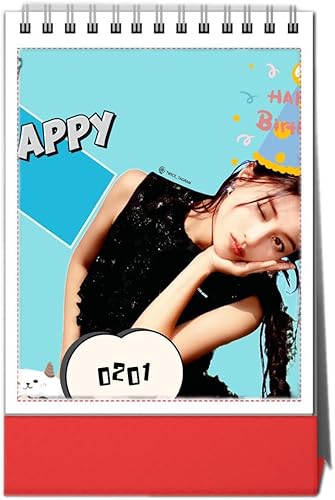 トゥワイス FOR 韓国Twice カレンダー グッズ 2026卓上 【非公式】2026年度 写真集カレンダー 新年ラスメート ギフト クリスマス お正月 誕生日プレゼント 応援 贈り物 【並行輸入品】 (ジヒョ)