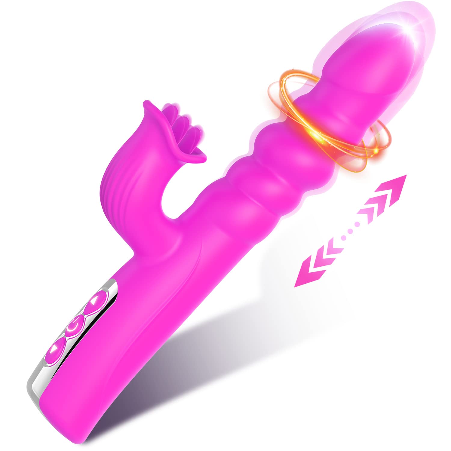 4 in 1 Thrusting Rabbit Vibrator