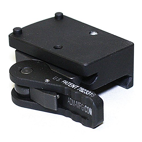 American Defense AD-RMR-LH STD Riflescope Optic Mount, Black