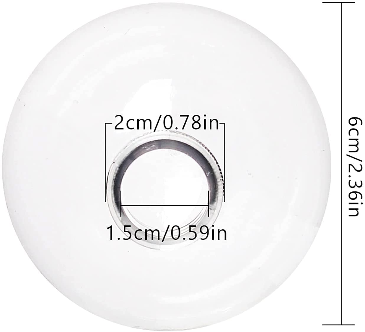 para la decoración del Regalo de la Fiesta de cumpleaños de la Boda del árbol de Navidad, Adornos de Bolas Transparentes, Adornos rellenables Transparentes de Bricolaje, 12 Piezas