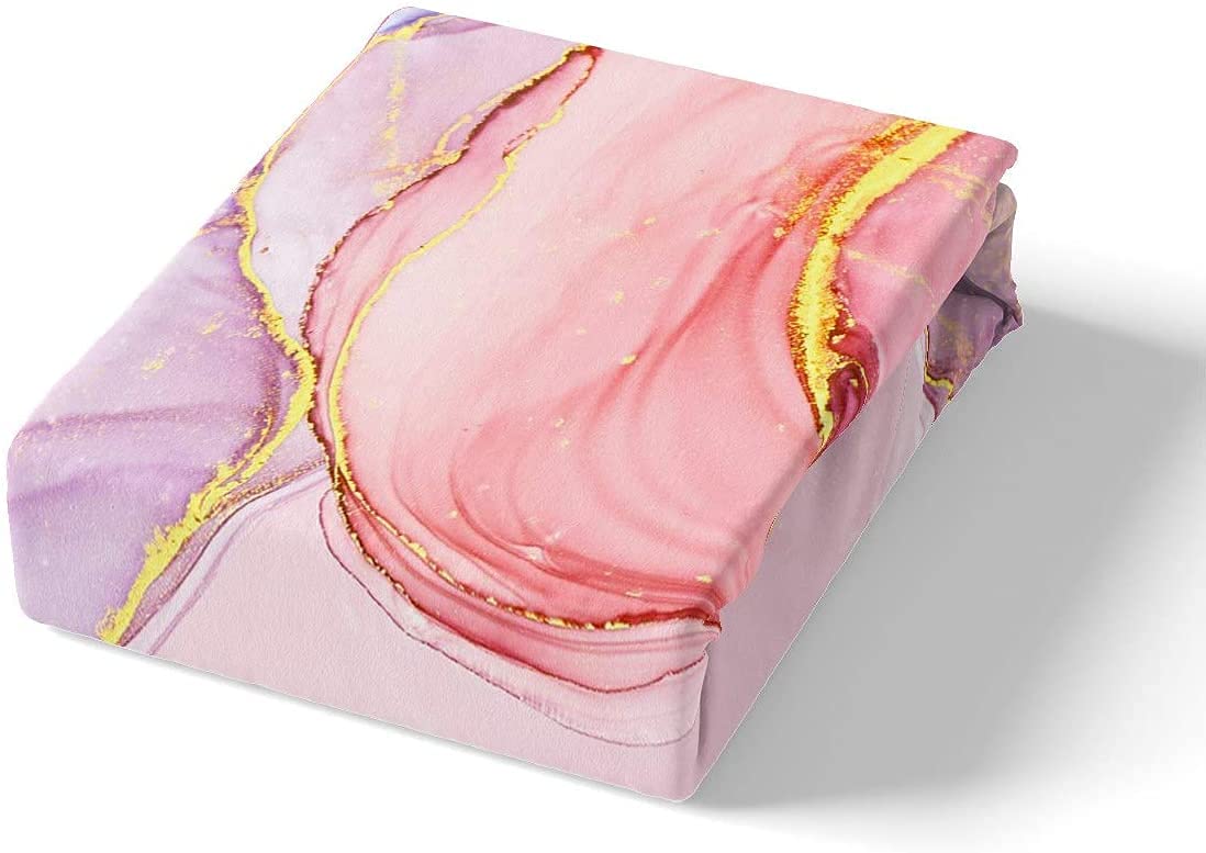 Housse de Couette - Marbre - 220x240 cm - Microfibre - 3D - 2 Taies d