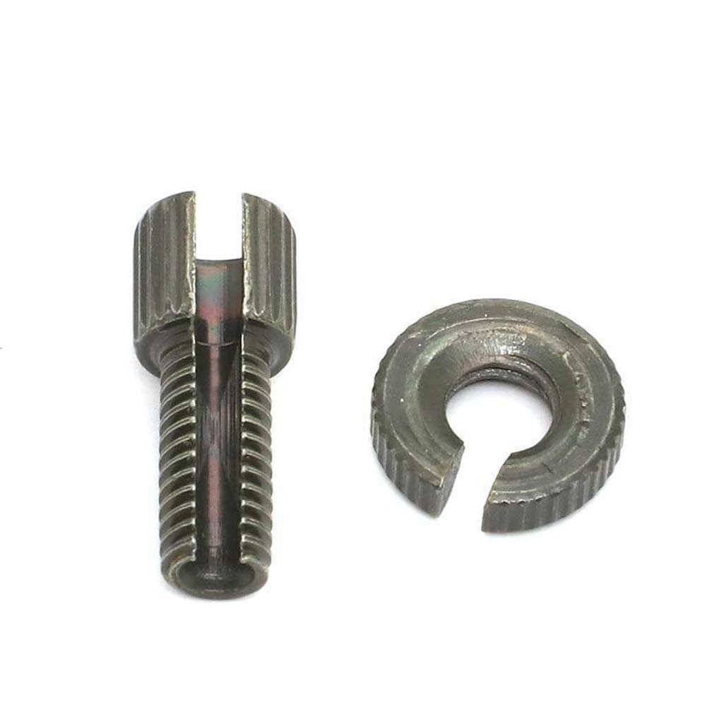 4pc Motorcycle ATV Brake Clutch Cable Adjuster 8mm Larger Adjusting Nut Bolt USA