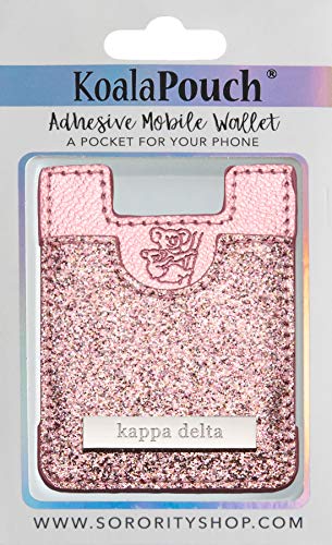 Sorority Shop Kappa Delta - Glitter Koala Pouch (Pink)