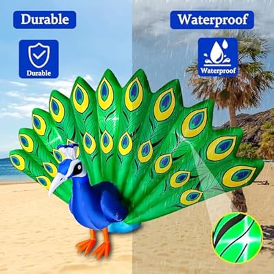 Stunning Inflatable Peacock: Must-Have für Ihren Garten! – Bild 5