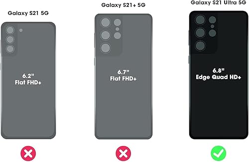 Miniatura 2 de OtterBox Defender Galaxy S21 Ultra - Funda para teléfono móvil, embalaje no minorista, color negro