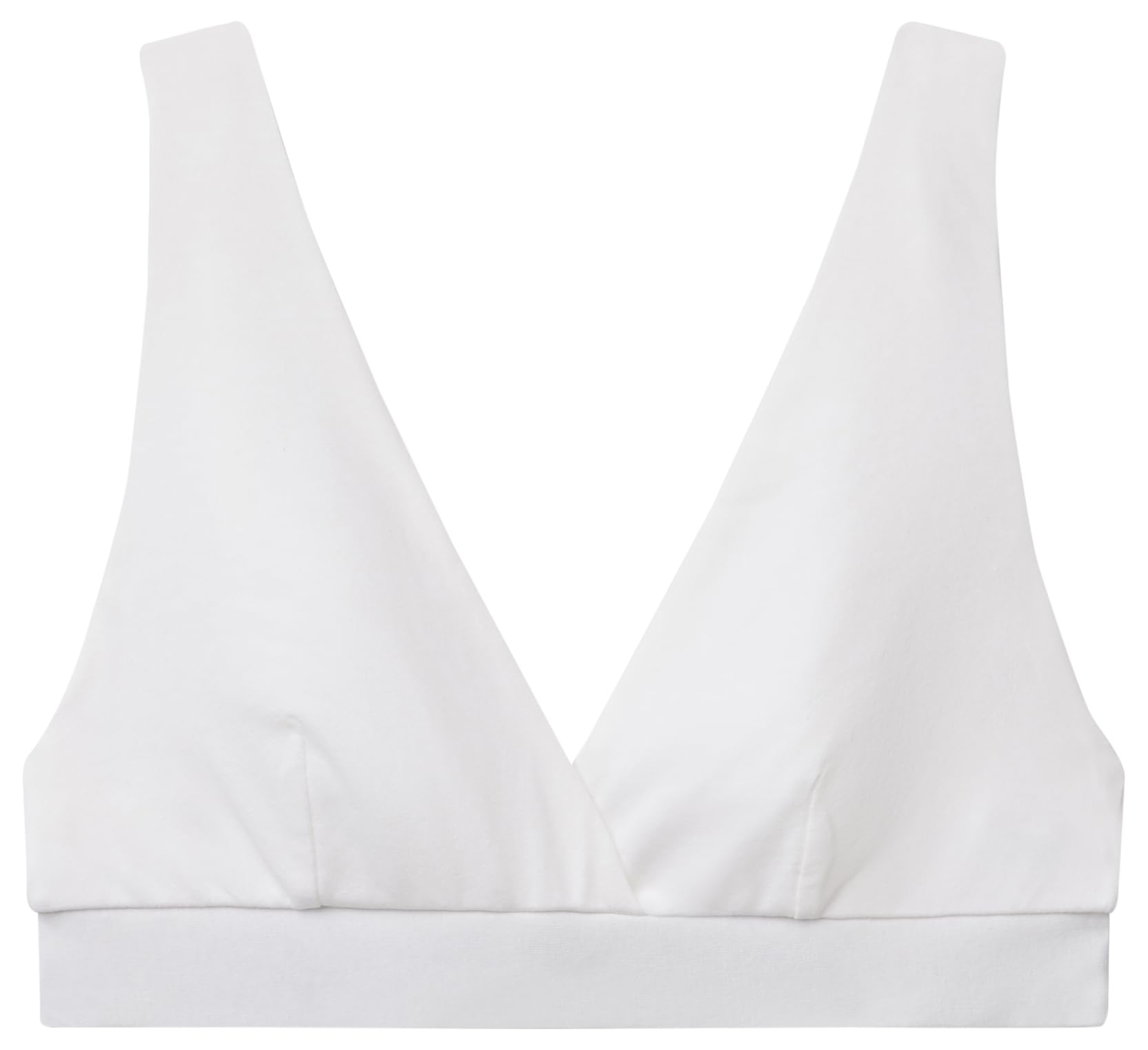 United Colors of Benetton Women's Reggiseno 3ZQM1R013 Base Layer, Bianco Ottico 101, M