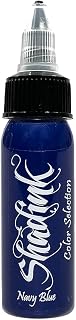 Tattoo Ink Professional Tattooing Inks for Color Portrait, Black & Gray Style (Navy Blue)