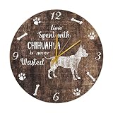 Decoración de pared única: el reloj de pared de granja es una gran opción para decorar tu hogar, que son maravillosas decoraciones en tu sala de estar, dormitorio, cocina, baño y oficina. Y mejorará tu sentido de la moda.