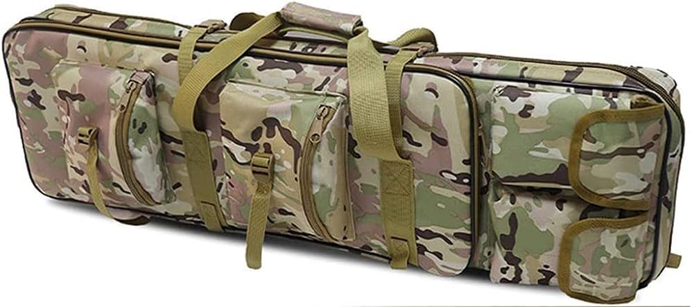 Sac de tir tactique camouflage 117cm protège vos pistolets et chargeurs